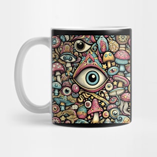 Mushroom eye open Mug